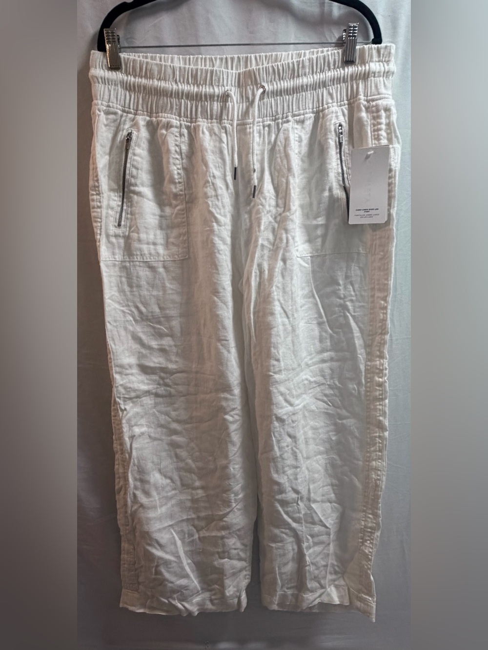Athleta Cabo Linen Wide Leg Pants - NWT